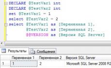 Používanie premenných v dotazoch SQL