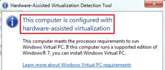 Виртуална машина за Windows Инсталиране на виртуална машина в Windows 7